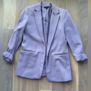 Ann Taylor size 4 purple grey blazer